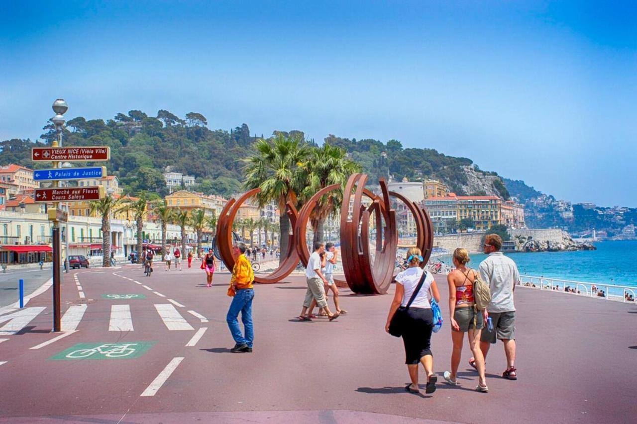 2 Bedroom - Hyper Center - Kitchen - Tramway - Balcony - Air Conditioner - Wifi Nizza Esterno foto